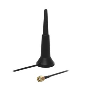 (PR1KRD30) Antena WiFi Doble Banda SMA, 3 dBi, Magnetica, cable 1.5M