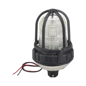 Luz estroboscópica para ubicaciónes peligrosas,  montaje tipo tubo, 12-24Vcd, magenta