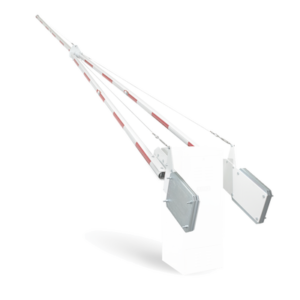Mástil tubular de aluminio de 27 ft para barreras Doorking 1602