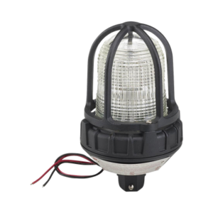 Luz de advertencia LED para ubicaciónes peligrosas, montaje tipo tubo, 24Vcd, claro