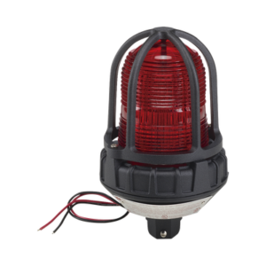Luz de advertencia LED para ubicaciónes peligrosas, montaje tipo tubo, 24Vcd, rojo