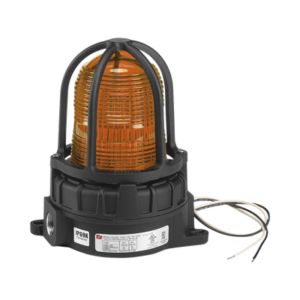 Luz de advertencia LED para ubicaciónes peligrosas, montaje para superficies, 24Vcd, ambar