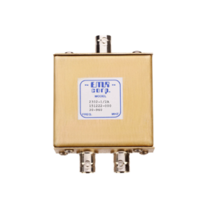 Divisor de Potencia EMR de 2 Vías, 30-960 MHz, 0.5 Watt, Conectores BNC Hembra.