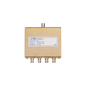 Divisor de Potencia EMR de 4 Vías, 30-960 MHz, 0.5 Watt, Conectores BNC Hembra.