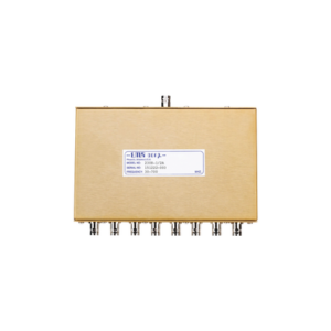 Divisor de Potencia EMR de 8 Vías, 30-700 MHz, 0.5 Watt, Conectores BNC Hembra.