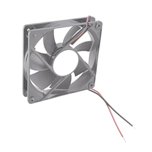 Ventilador Anticondensante Axial Cuadrado, 12Vcd, 120x120x25 mm, 75.0 CFM, 1.9 W, 161 mA, 2200 RPM.