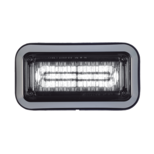 Luz d/ advertencia prizm ii c/ bizel 7x3 in lente claro color claro