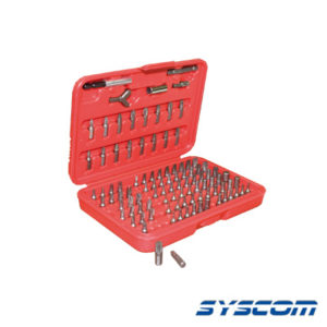 Juego de 100 Bit para entrada hexagonal de 1/4".