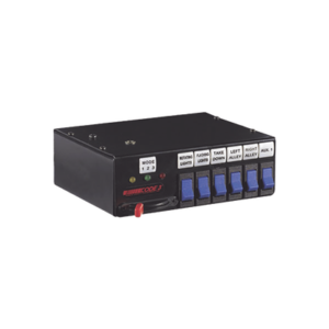 Interruptor deslizante Rocker Max Pak de 3 niveles y 6 interruptores con leyendas
