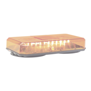 Mini barra de luces Highlighter LED, color Ámbar, Montaje de Succión e Imán, Ideal para Seguridad Privada