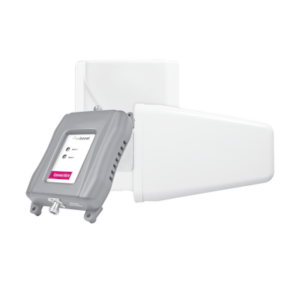 Kit repetidor Doble Banda para cobertura celular, especial para 3G (H+) y 2G (E), cubre áreas de hasta 800m²;. 70 dB de ganancia máxima. Bandas de frecuencia de 850MHz (Banda 5 o GSM850) y 1900MHz (Banda 2 o PCS1900).