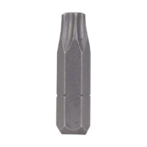 Punta torx tipo T6 hexagonal de 1/4” x 1” de largo