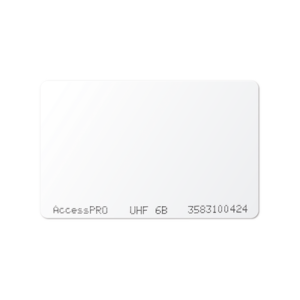 Tag UHF tipo Tarjeta para lectoras de largo alcance 900 MHZ / ISO 18000 6B / No imprimible / No incluye porta tarjeta
