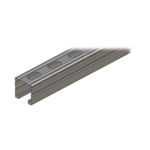 Unicanal Perforado 4 x 4 Calibre 16 de 3 metros.