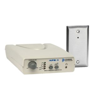 Kit de audio LOUROE ASK-4#102 con base APR-1 y Verifact D para aplicaciones de seguridad, sistemas de audio para seguridad y control potencia, claridad y nitidez garantizadas