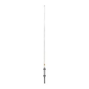 Antena base de Fibra de Vidrio, 151 - 158 MHz, Extremadamente resistente.