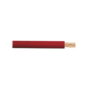 Cable de Cobre con aislamiento termoplástico de policloruro de vinilo ( PVC ) calibre 14 de color rojo