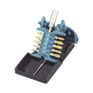 Juego de 11 piezas de puntas de torsión con adaptador impact gold
