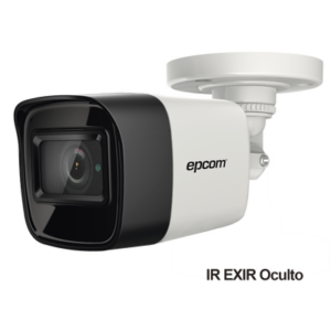 Bala TURBOHD 4K (8 Megapixeles) / Gran Angular 102º / Lente 2.8 mm / Exterior IP67 / IR EXIR 30 mts / dWDR