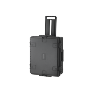 Maletín de carcasa rígida, resistente al agua, de uso rudo con asa y ruedas, para transportar 8 sistemas de intercomunicación OTTO Connect