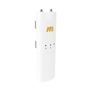 Radio modular hasta 500 Mbps de 4.9-6.4 GHz, IP55, 2x2:2 MIMO, Monitoreo a través de la nube, Adaptación automática al entorno.
