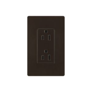 TOMACORRIENTE 120V/15A COLOR CAFE