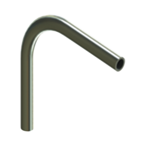 Codo de 90° de 1 1/4" (32mm) pared delgada galvanizado etiqueta verde