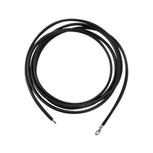 Cable para Controlador, 3.0 m, Negro, Calibre 8 AWG con Terminal de Ojo en un Extremo