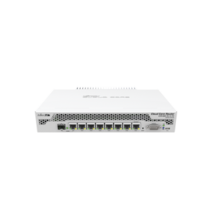 Cloud Core Router, CPU 9 Núcleos, 7 Puertos Gigabit Ethernet, 1 Combo TP/SFP, 1 GB Memoria, Enfriamiento Pasivo