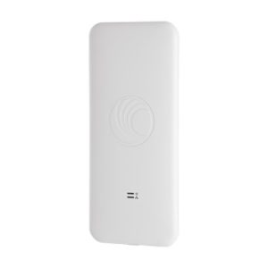 Access Point WiFi cnPilot e500 para exterior, IP67 grado industrial, Filtros para coexistencia con redes LTE, doble banda, antena omidireccional y puerto PoE secundario