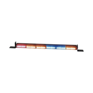 CommandStik, luz interior de la plataforma o ventana trasera, 3 módulos bicolor MR6 rojo / ambar y 3 módulos bicolor MR6 azul / ambar