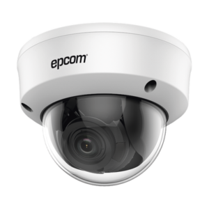 Domo TURBOHD 2 Megapixel (1080p) / Lente Varifocal 2.8 - 12 mm / Exterior IP67 / IK10 / 40 mts IR EXIR / 4 Tecnologías / METAL