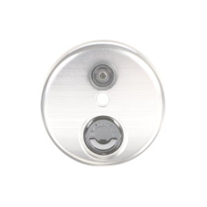 SkyBell Video Portero IP/WiFi / Monitoreo SIN COSTO / Aplicación Móvil / Cámara HD/Color plata, integrable con plataforma Total Connect,