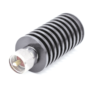 Carga Terminal Fantasma Seca de 50 Ohm, 15 Watt, DC-500 MHz, conector UHF macho (PL-259).