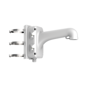 Montaje de Poste para Domos Hikvision / Color Plata / Uso en Exterior