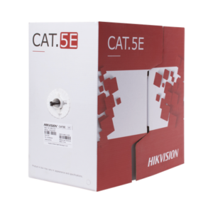 Bobina de Cable UTP /  Cat 5e / 24 AWG / 305 mts / Uso Exterior / 100% Cobre / Color Negro