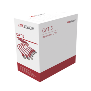 Bobina de Cables UTP 305 mts / Cat6 / CCA / 24 AWG / PVC / Uso en Interior / Color Blanco