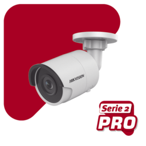 Mini Bala IP 6 Megapixeles / Serie PRO / 30 mts IR EXIR / Exterior IP67 / Lente 2.8 mm / WDR 120 dB / PoE / Micro SD / Videoanaliticos Integrados