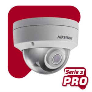 Domo IP 2 Megapixel / Serie PRO / 30 mts IR EXIR / Exterior IP67 / IK10 / Lente 2.8 mm / WDR 120 dB / PoE / Micro SD / Videoanaliticos Integrados