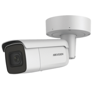 Bala IP 4 Megapixel / 50 mts IR EXIR / Exterior IP67 / IK10 / WDR 120 dB / PoE + / Audio y Alarmas / Lente Mot. 2.8 a 12 mm / Videoanaliticos Integrados