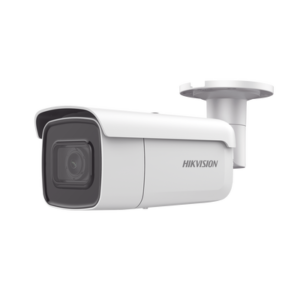 Bala IP 4 Megapixel / Serie PRO + /  50 mts IR EXIR / Lente Mot. 2.8 a 12 mm / Ultra Baja Iluminación / WDR 120 dB / IP67 / IK10 / Vídeoanaliticos Integrados / Audio y Alarmas / PoE+