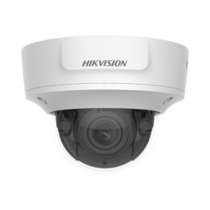 Domo IP 4 Megapixel / Serie PRO + /  Ultra Baja Iluminación / 30 mts IR EXIR / Lente Mot. 2.8 a 12 mm / WDR 120 dB/ IP67 / IK10 / Vídeoanaliticos Integrados / Audio y Alarmas / PoE 802.3af