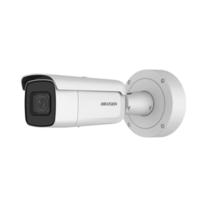 Bala IP 4 Megapixel / Lente Mot. 2.7 a 13.5 mm / 60 mts IR EXIR / Exterior IP67 / IK10 / WDR 120 dB / PoE / Audio y Alarmas / Videoanaliticos Integrados