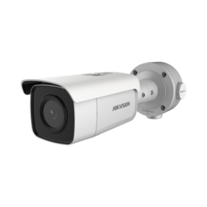 Bala IP 5 Megapixel / Lente 2.8 mm / 60 mts IR EXIR / Exterior IP66  / WDR 120 dB / PoE + / Micrófono y Bocina Integrada / Videoanaliticos Integrados (Evita Falsas Alarmas)