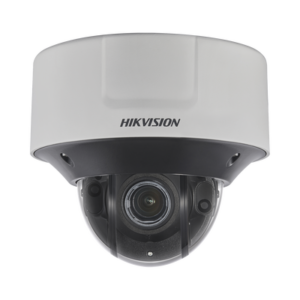 Domo IP 8 Megapixel / Lente Mot. 2.8 a 12 mm / 30 mts IR EXIR / WDR 120 dB / Exterior IP67 / IK10 / Entrada y Salida de Audio y Alarmas