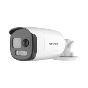 Bala TURBOHD 2 Megapixel (1080p) / Imagen a Color 24/7 / Lente 2.8 mm / Luz Blanca 40 mts / Exterior IP67 / WDR 130 dB / Sensor PIR / Sirena y Salida de Audio Integrada / Estrobo ROJO - AZUL / Micrófono Integrado