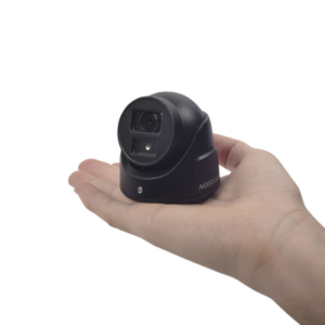 Ultra Mini Turret TURBO 2 Megapixeles (1080p) / Gran Angular / Lente 2.8 mm / 20 mts IR EXIR / Exterior IP67 / 4 Tecnologías (TVI / AHD / CVBS) / dWDR