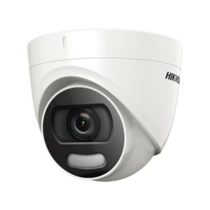 Domo TURBOHD 1080p / Imagen a color 24/7 / Lente 2.8 mm / 20 mts Luz Blanca / Exterior IP67 / WDR 120 dB