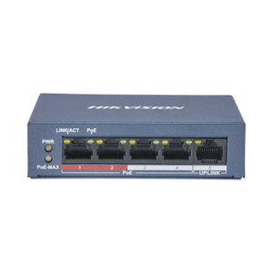 Switch PoE+ / 250m PoE LARGA DISTANCIA / 4 puertos 802.3af/at (30W) 100 Mbps + 1 puerto 100 Mbps