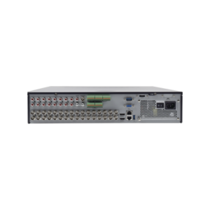 DVR 4 Megapixel Lite / 32 Canales TURBOHD + 16 Canales IP / 8 Bahías de Disco Duro / 16 canales de Audio / 16 Entradas de  Alarma